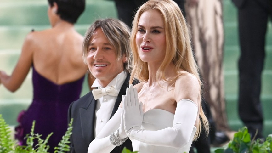 Keith Urban and Nicole Kidman attend an event