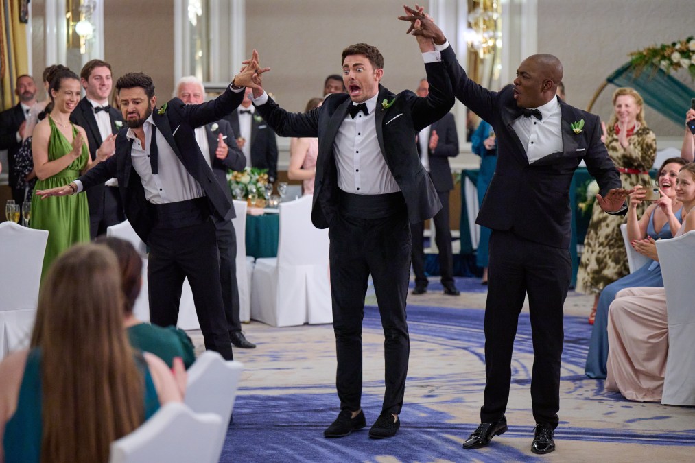 Tyler Hynes, Jonathan Bennett, and B.J. Britt