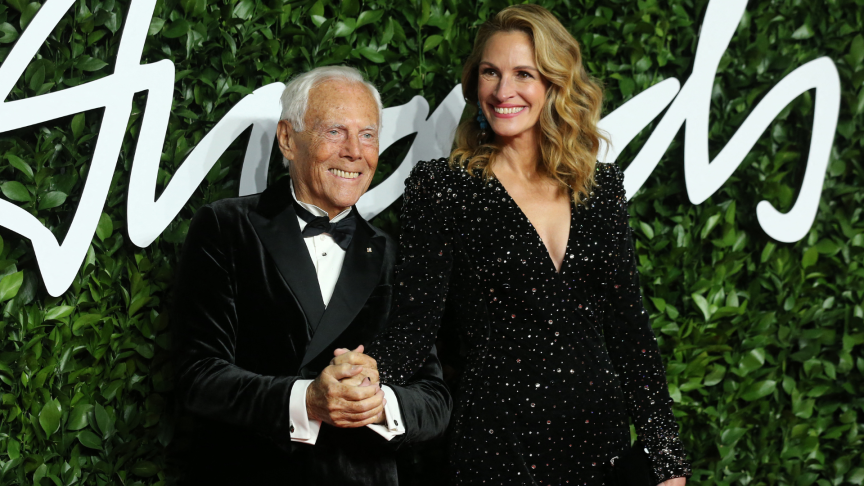 Julia Roberts Mourns Giorgio Armani