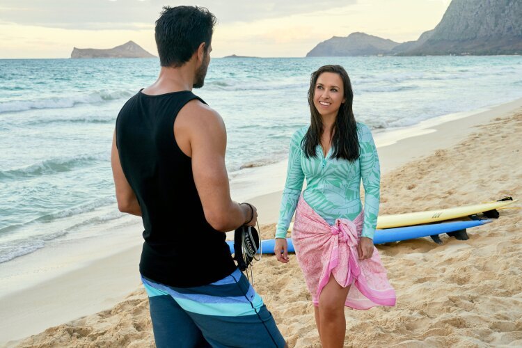 Ektor Rivera and Lacey Chabert