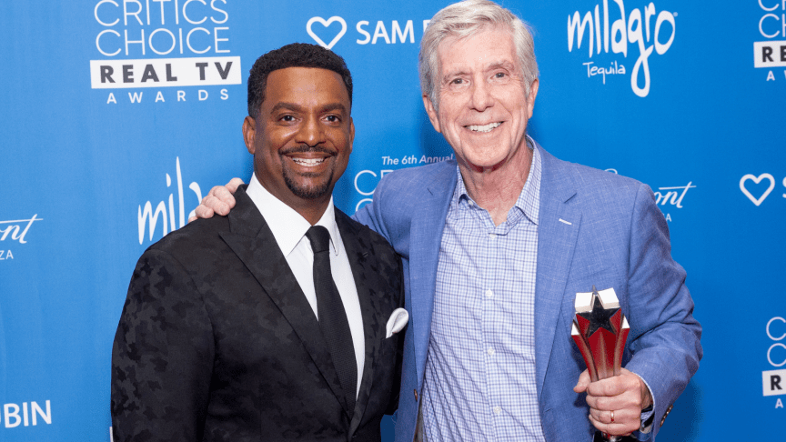 Alfonso Ribeiro and Tom Bergeron