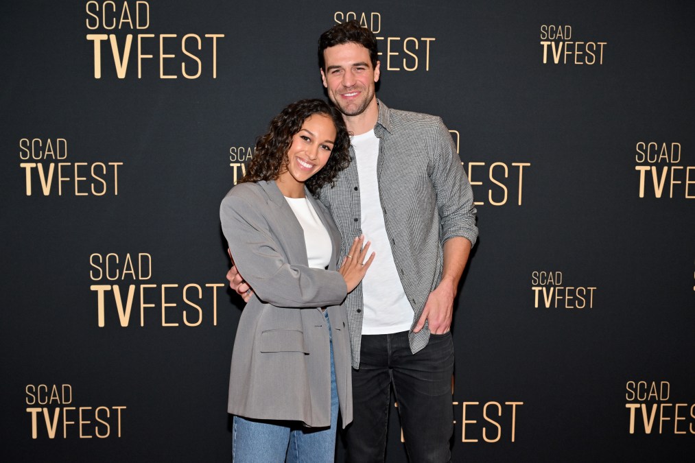 Joe Amabile and Serena Pitt