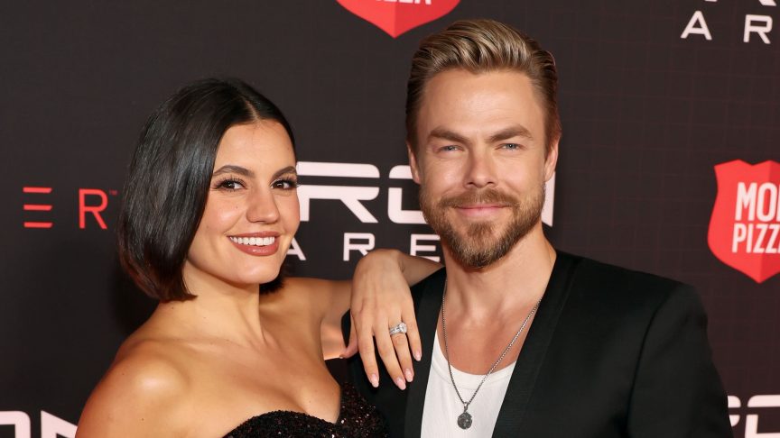 Hayley Erbert and Derek Hough