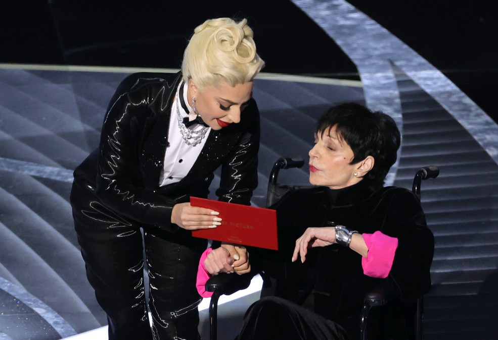 Lady Gaga and Liza Minnelli 