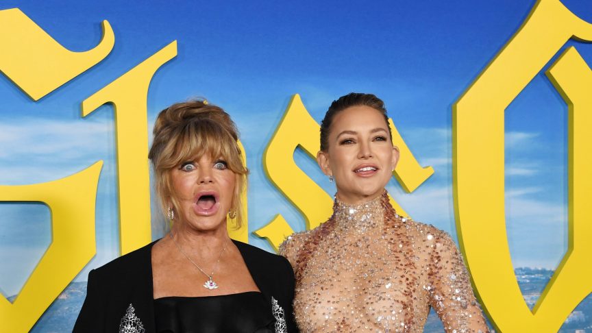 Goldie Hawn and Kate Hudson
