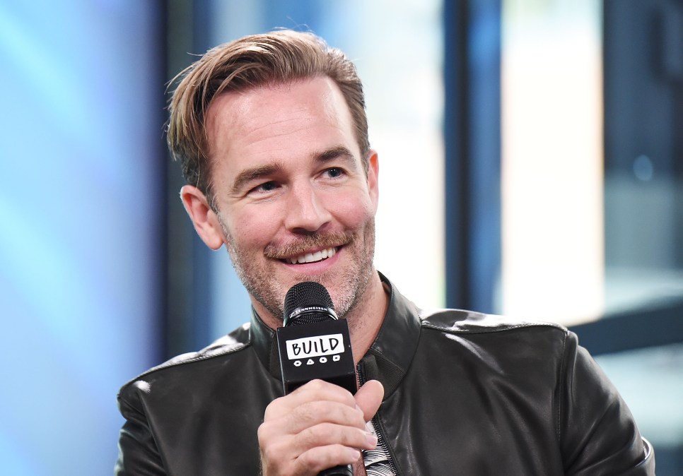 Actor  James Van Der Beek 