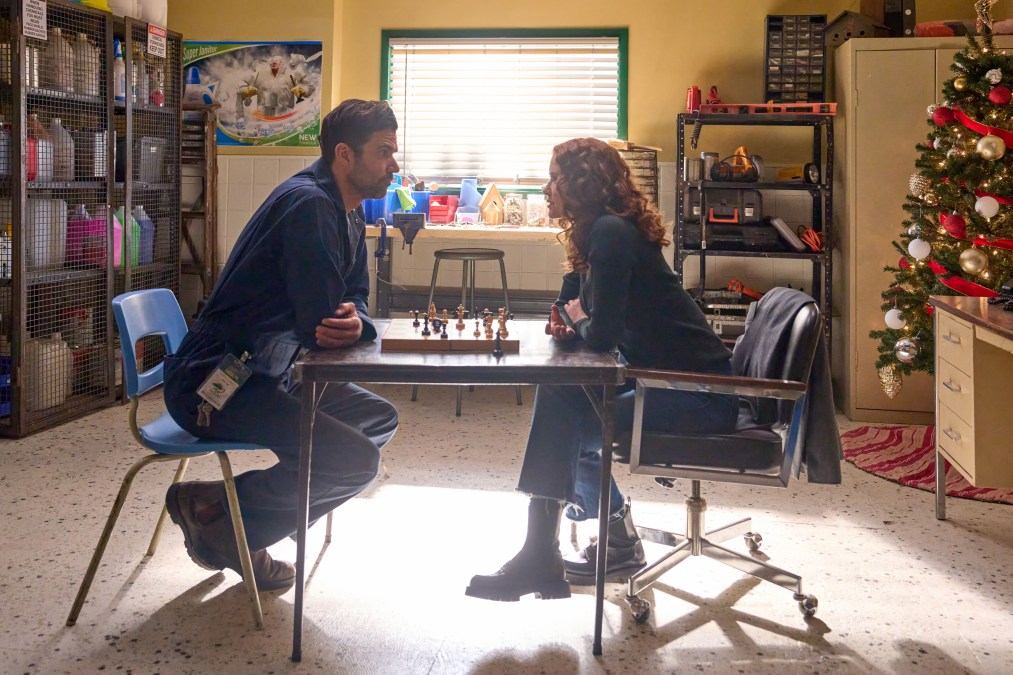 Benjamin Ayres and Sarah Drew