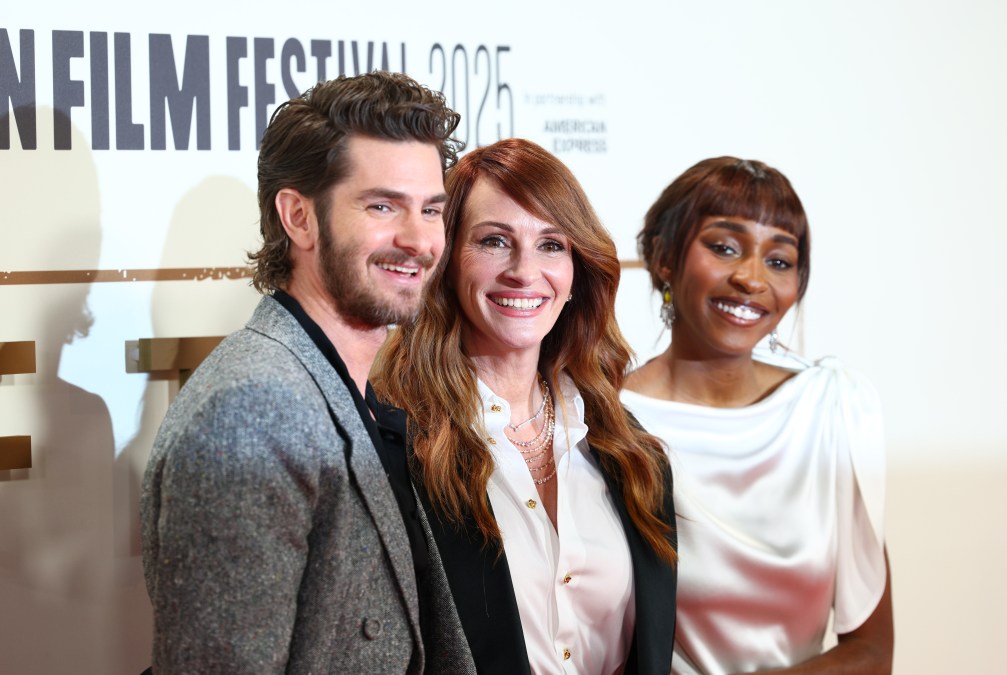 Andrew Garfield, Julia Roberts and Ayo Edebiri