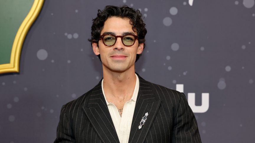Joe Jonas attends Disney+'s "A Very Jonas Christmas Movie" New York Premiere at New York City Center