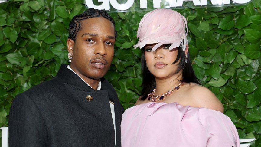 A$AP Rocky and Rihanna