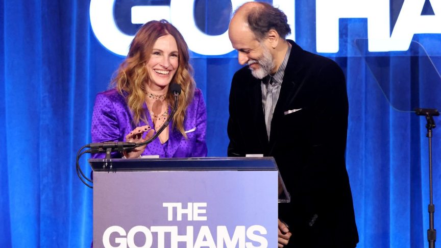 Julia Roberts and Luca Guadagnino