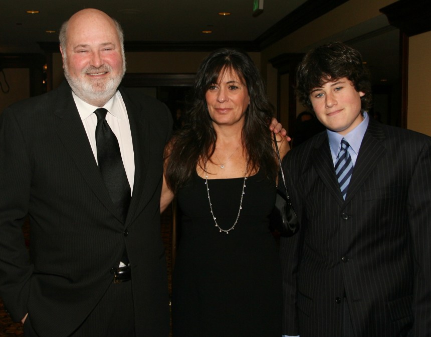 Rob Reiner, Michele and their son Jake attend an event