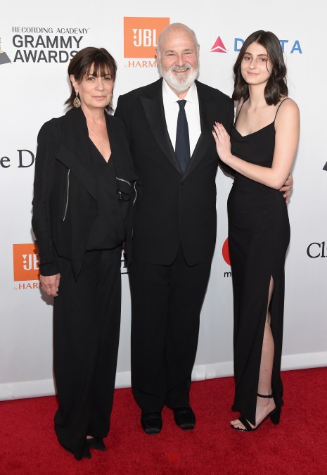 Michele Singer Reiner, director Rob Reiner, and Romy Reiner