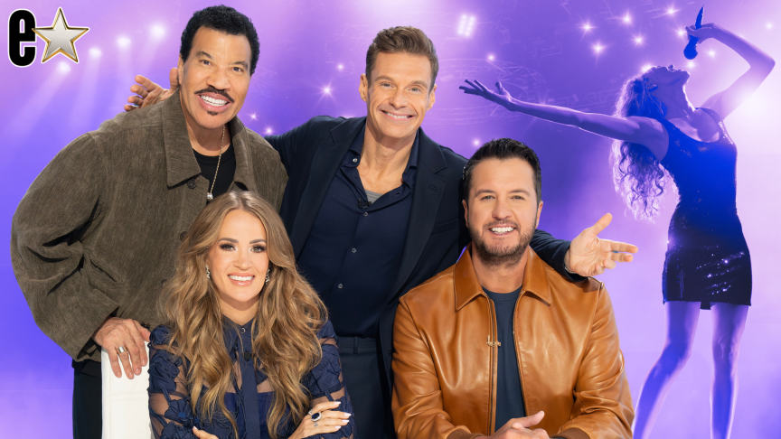 Lionel Richie, Ryan Seacrest, Carrie Underwood, Luke Bryan