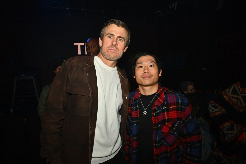 Fernando Ferro, Garrett Patten and Pax Joile Pitt attend Self Custody Film Panel and Moviemaker Indie Film Celebration Presented by TBK Productions at The Cabin on January 23, 2026 in Park City, Utah. 