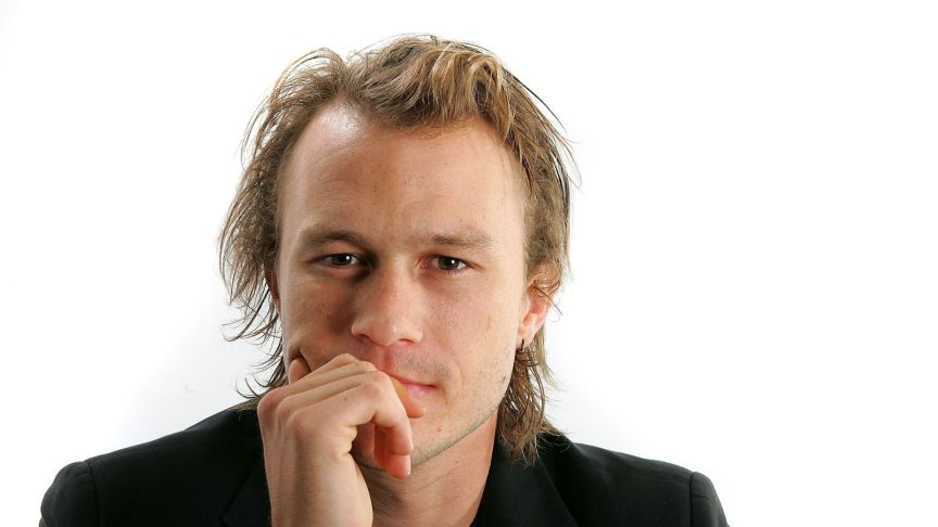 Actor Heath Ledger from the film "Candy" poses for portraits in the Chanel Celebrity Suite at the Four Season hotel during the Toronto International Film Festival on September 8, 2006 in Toronto, Canada