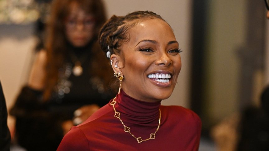 Eva Marcille smiling