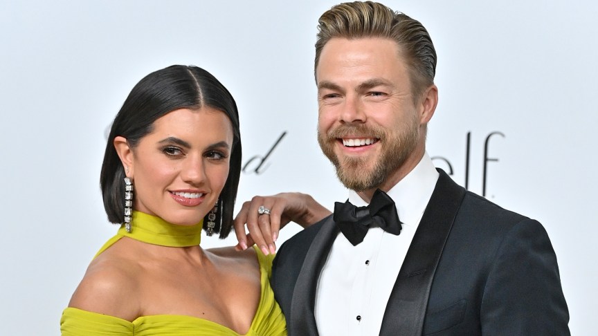 Hayley Erbert Hough and Derek Hough