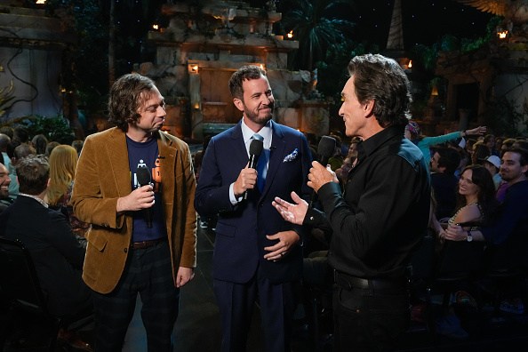 Christian Hubicki, Rick Devens and Jeff Probst