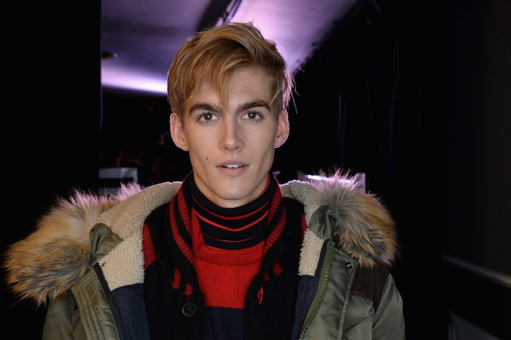 Presley Gerber attends fashion event in 2017